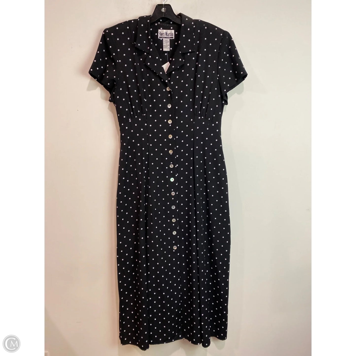 Dress Casual Maxi By Clothes Mentor In Black & White, Size: Xl