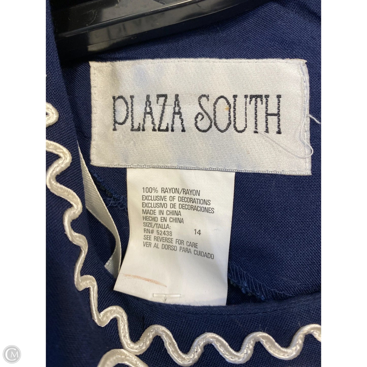 Dress Casual Maxi By Clothes Mentor In Navy, Size: L