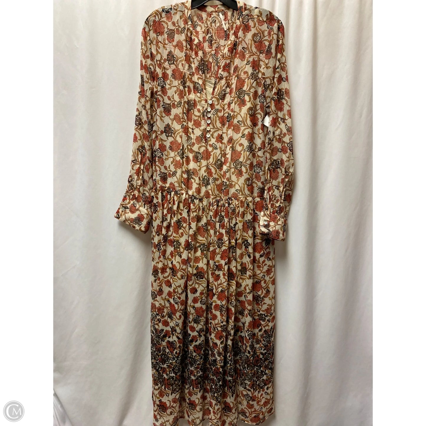 Dress Casual Maxi By Free People In Red, Size: M