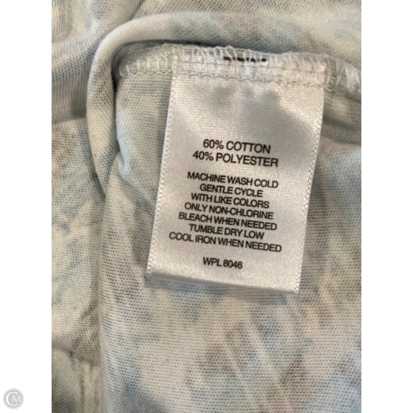 Top Short Sleeve By Rebecca Malone In Teal, Size: Xl