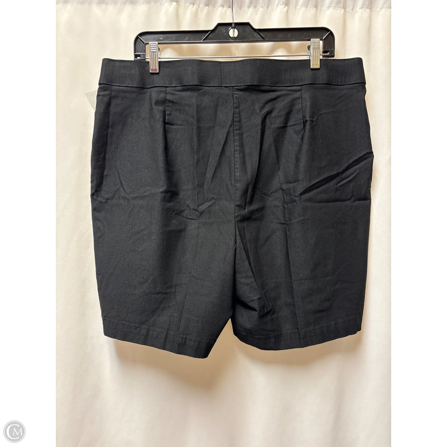 Shorts By Rafaella In Black, Size: 18