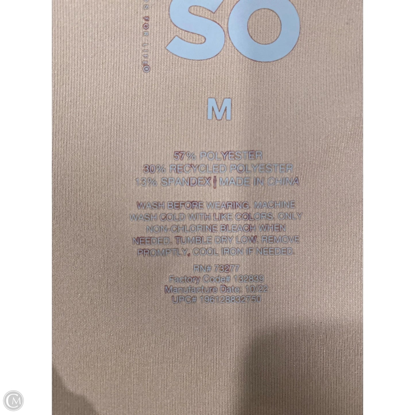 Bodysuit By So In Beige, Size: M