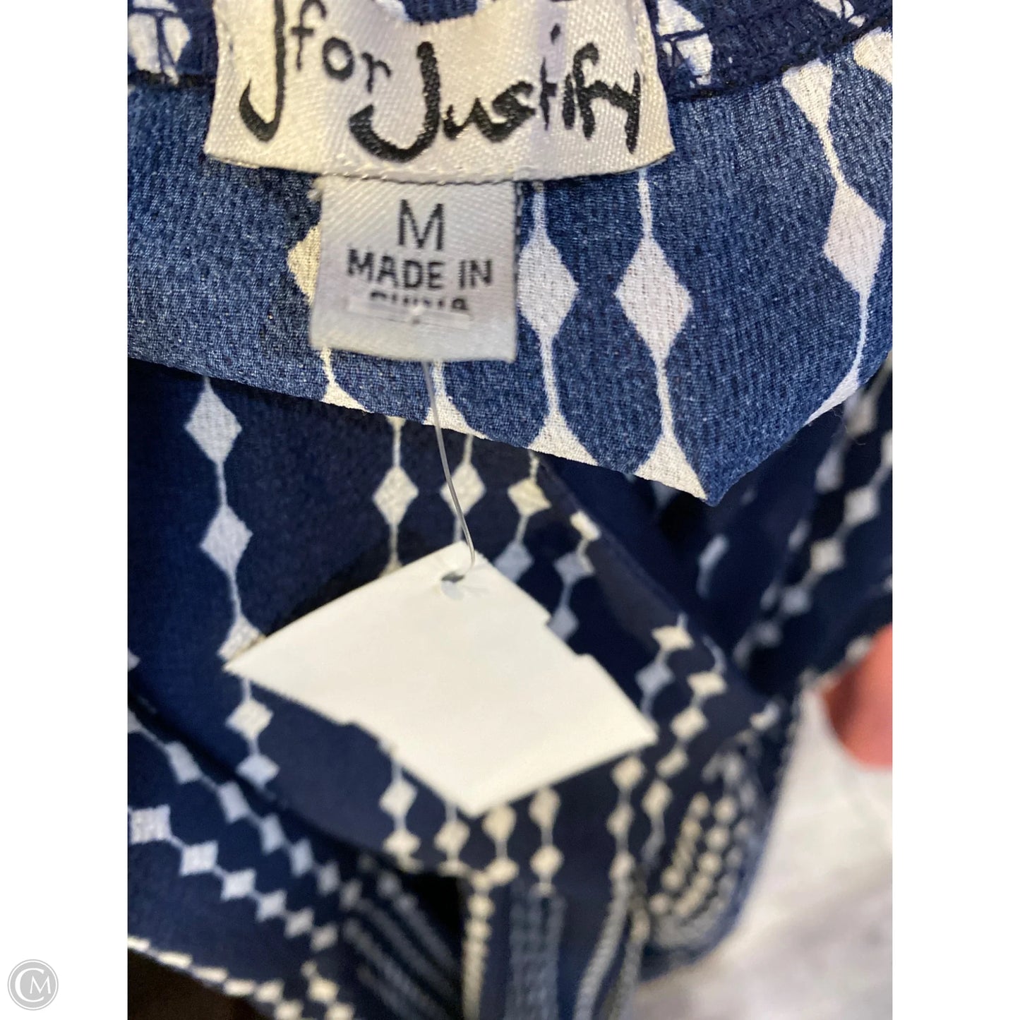Jumpsuit By J For Justify In Blue, Size: M