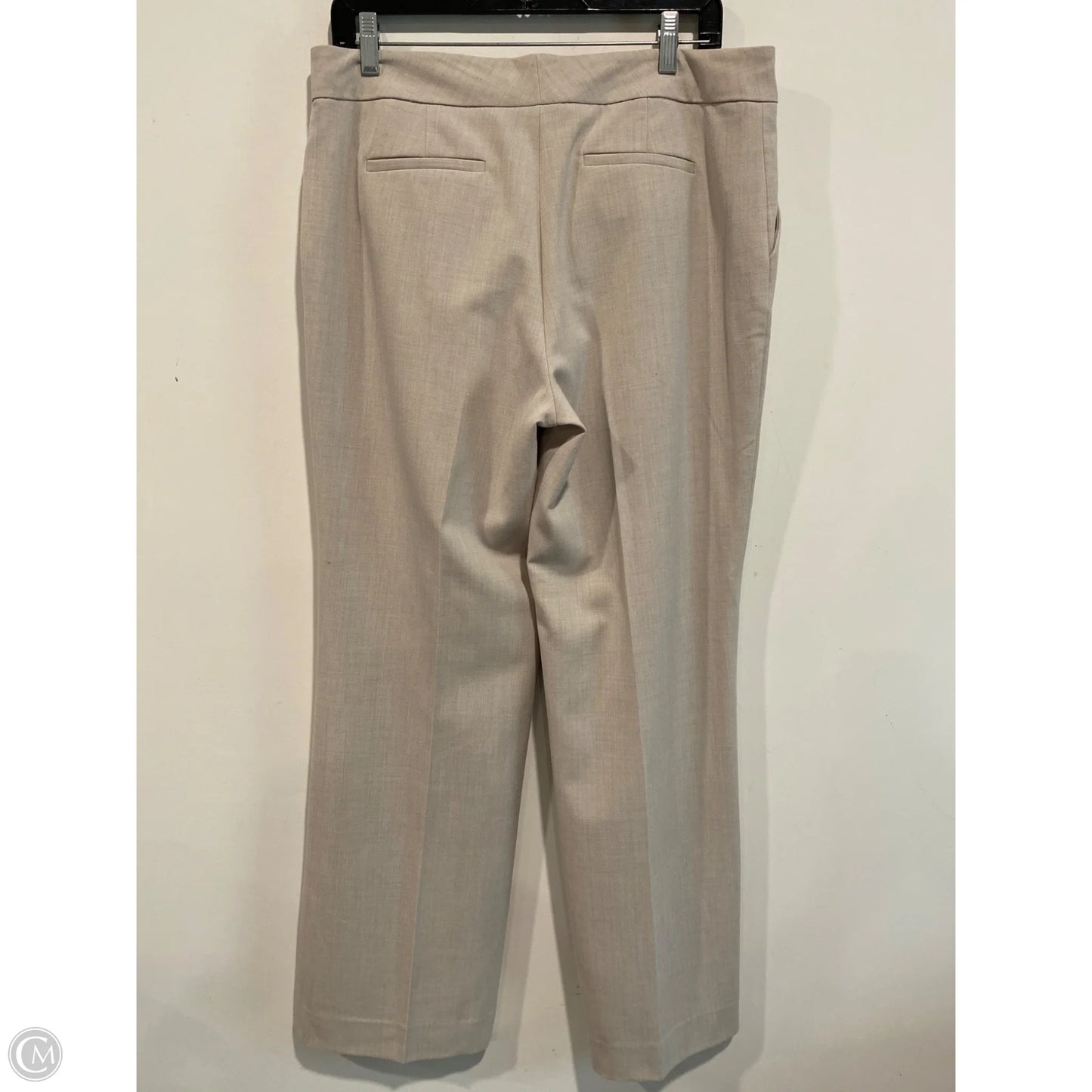 Pants Suit 2pc By Calvin Klein In Beige, Size: 10p