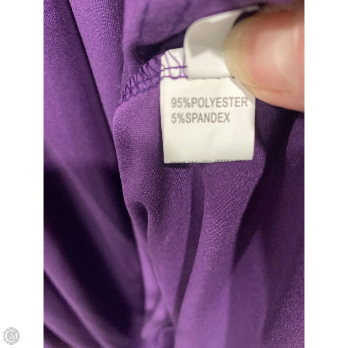 Top Short Sleeve By Clothes Mentor In Purple, Size: 4x
