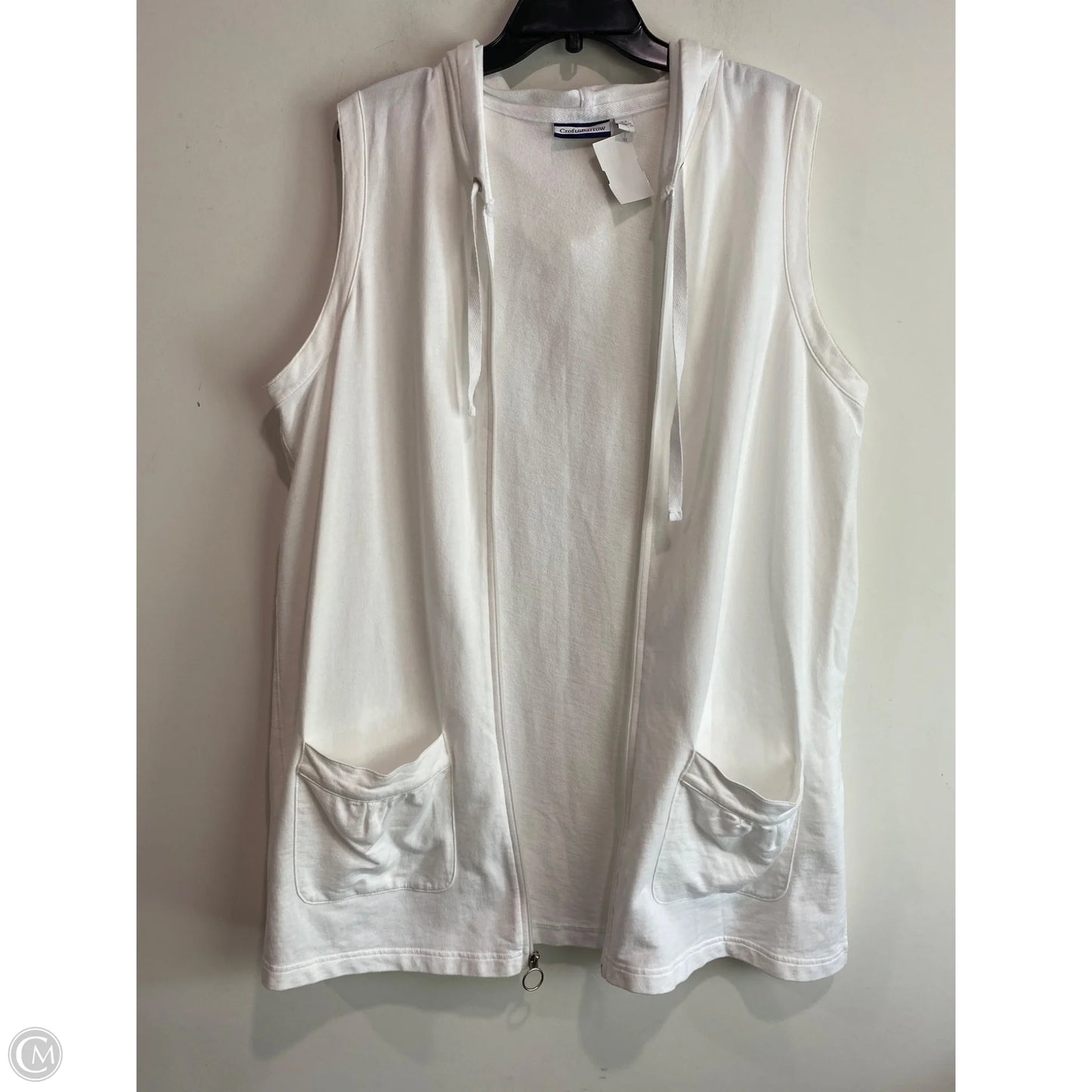 Swimwear Cover-up By Croft And Barrow In White, Size: Xl
