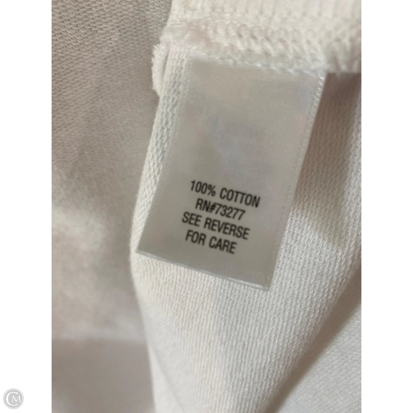 Swimwear Cover-up By Croft And Barrow In White, Size: Xl