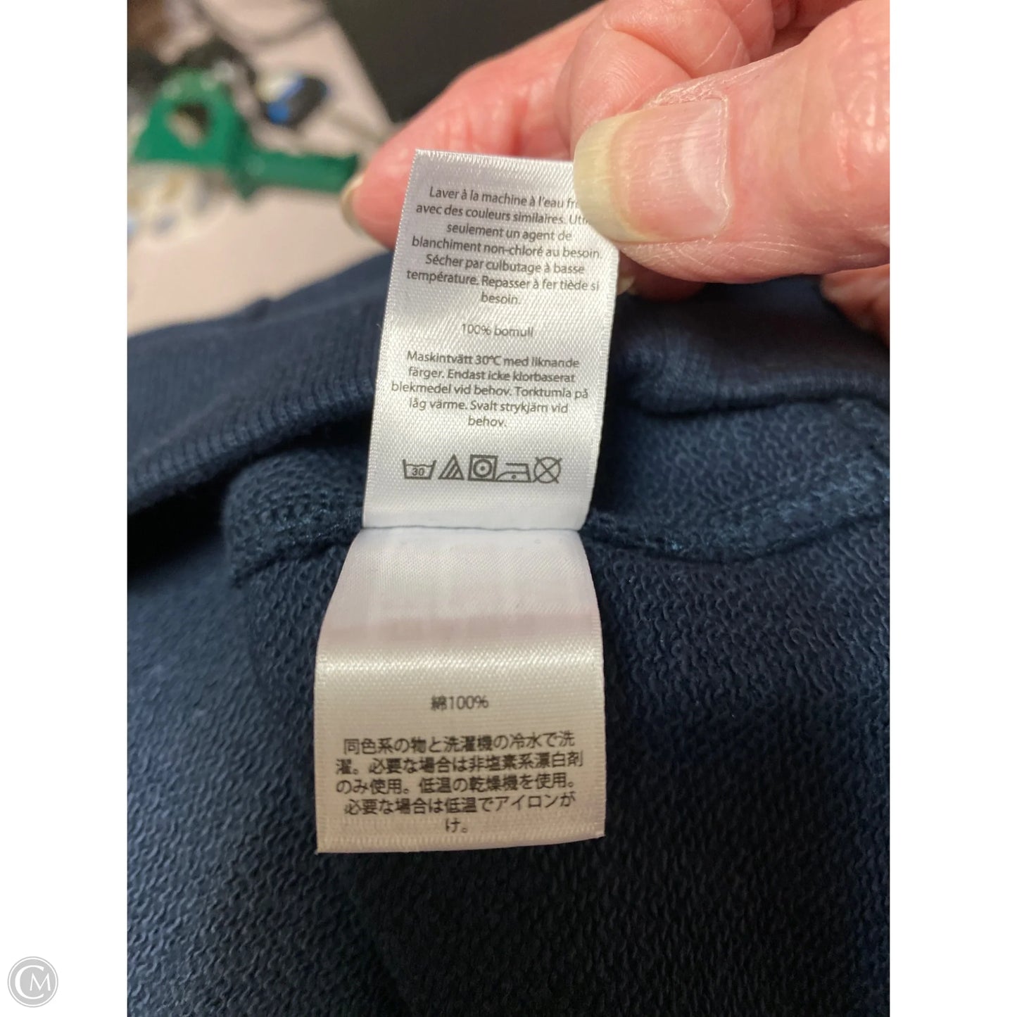 Sweatshirt Crewneck By Vineyard Vines In Navy, Size: S