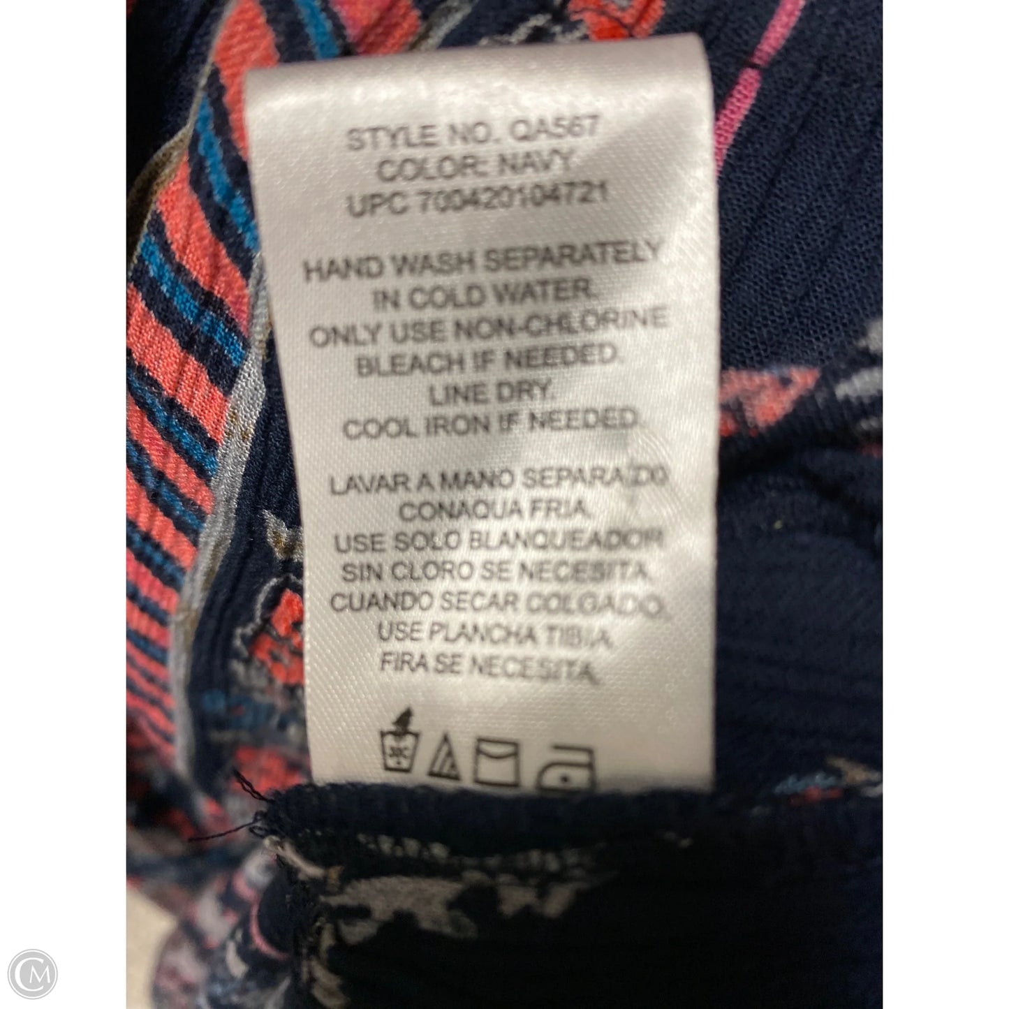 Dress Casual Midi By Bila In Navy, Size: Xxl