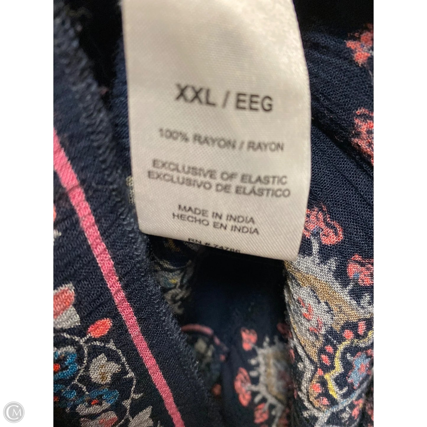 Dress Casual Midi By Bila In Navy, Size: Xxl