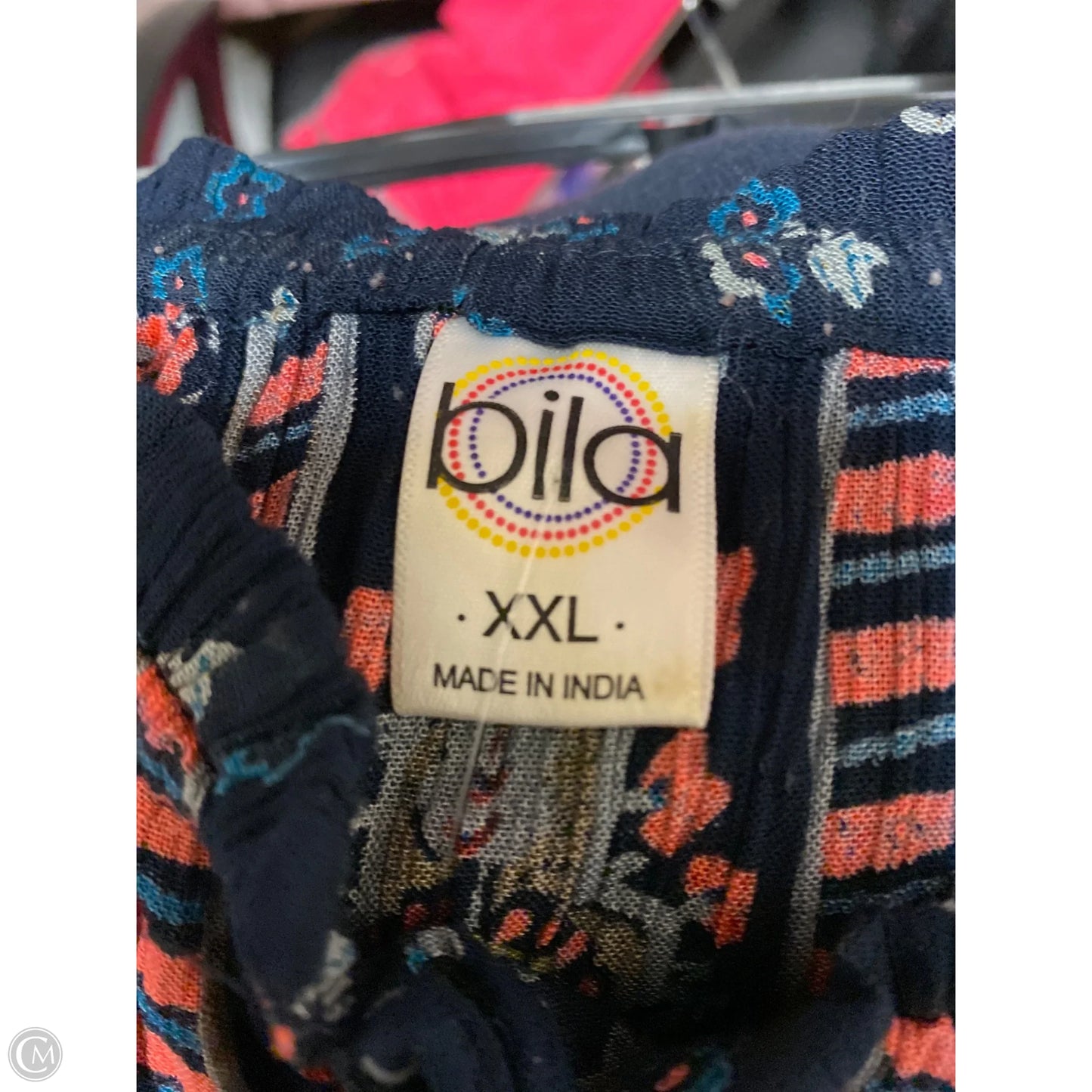 Dress Casual Midi By Bila In Navy, Size: Xxl