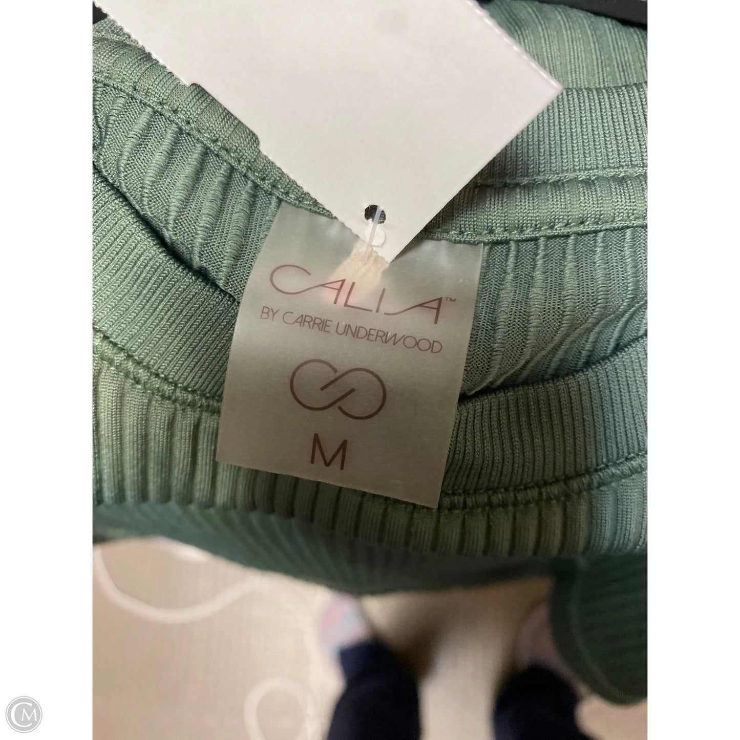 Athletic Tank Top By Calia In Green, Size: M