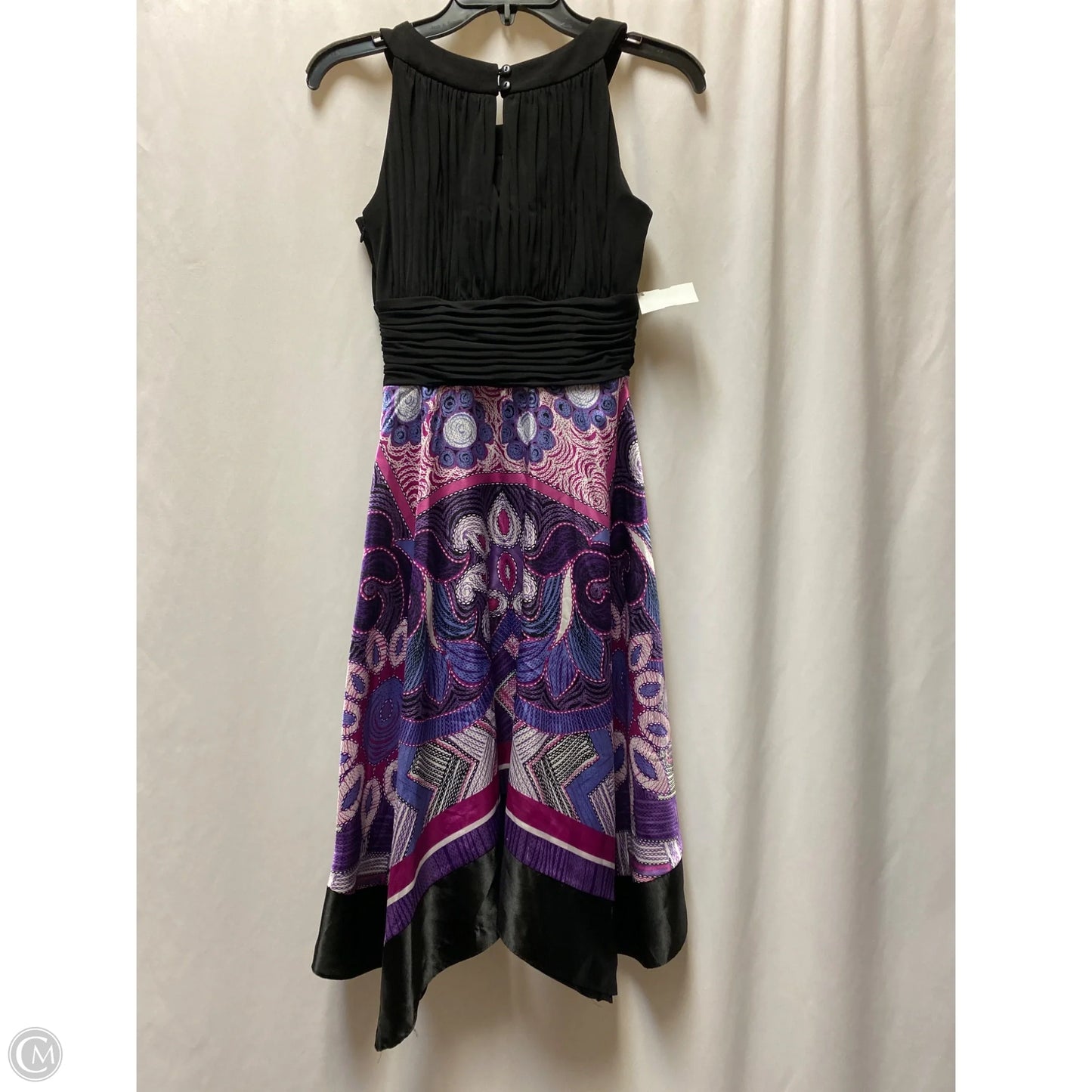 Dress Casual Midi By Sangria In Purple, Size: Sp