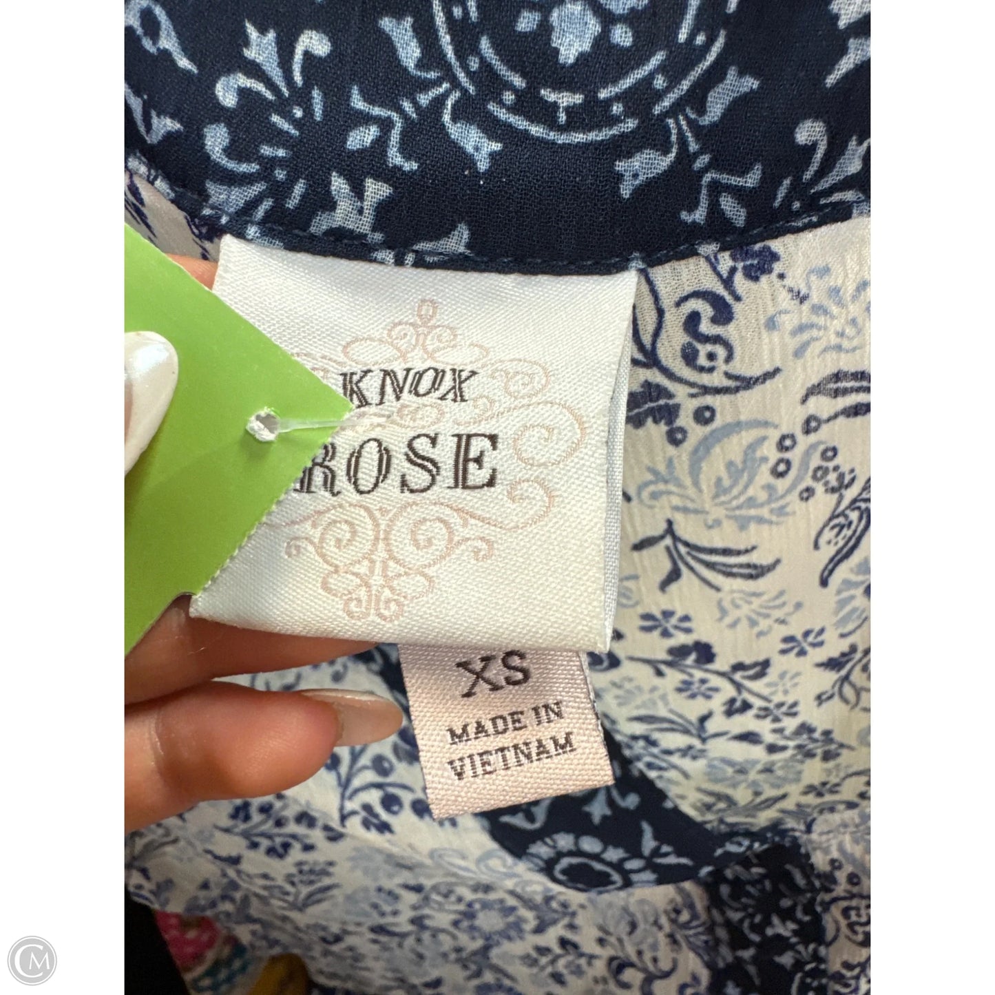 Dress Casual Midi By Knox Rose In Navy, Size: Xs