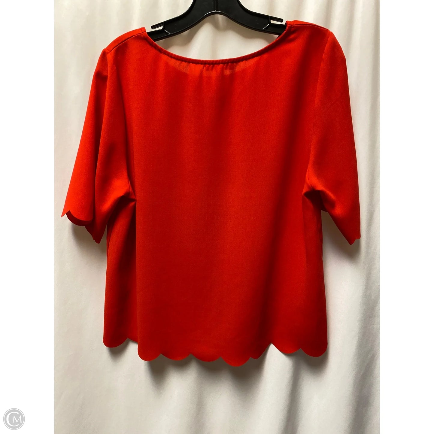 Top Short Sleeve By Gianni Bini In Red, Size: L