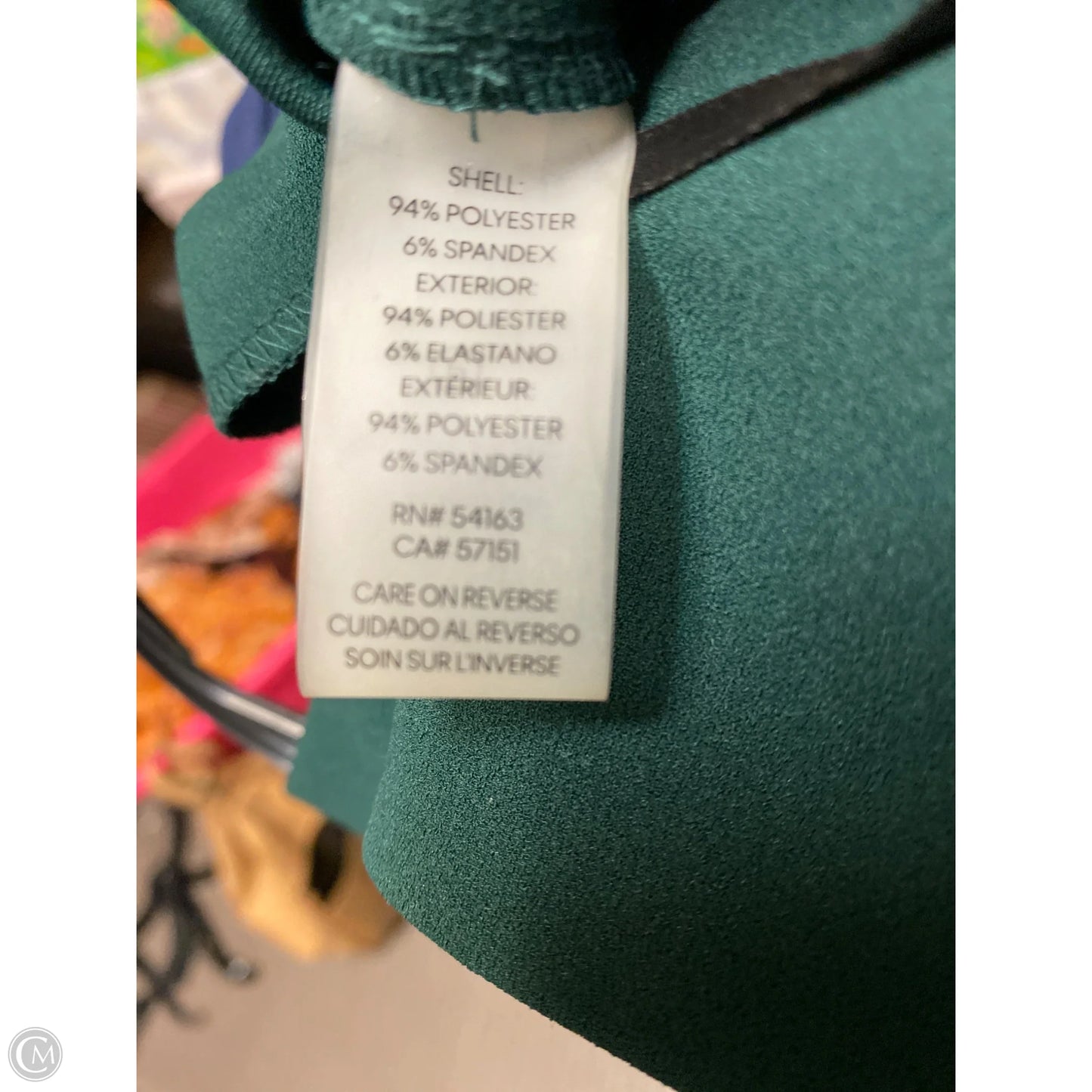 Jumpsuit By Calvin Klein In Green, Size: S