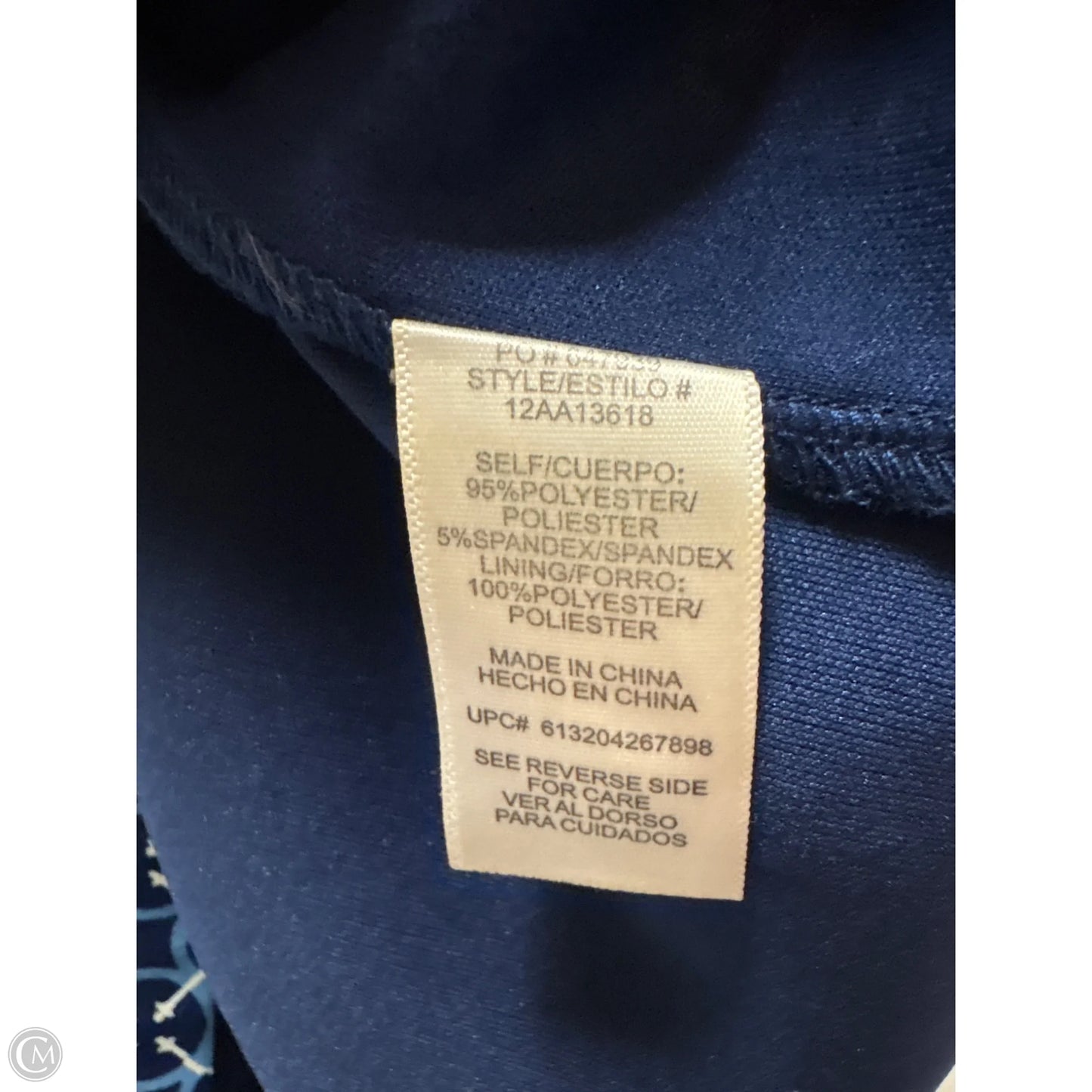 Dress Casual Midi By Halo In Blue, Size: Xs