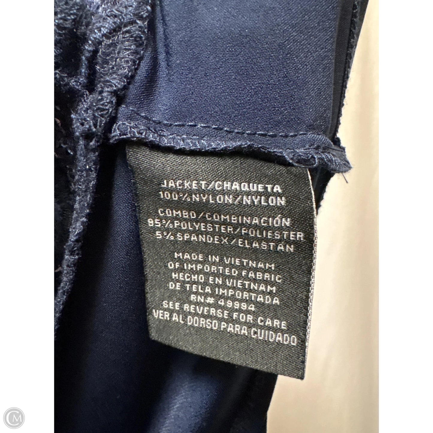 Dress Casual Midi By R And M Richards In Navy, Size: Xl