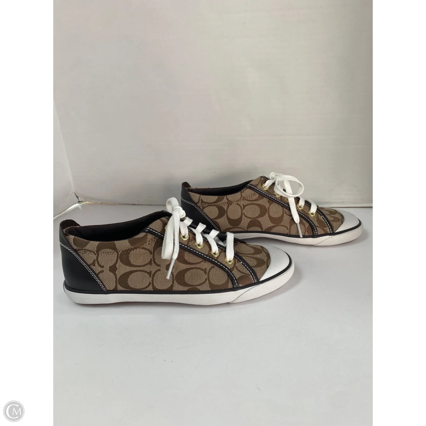 Shoes Designer By Coach In Brown, Size: 9