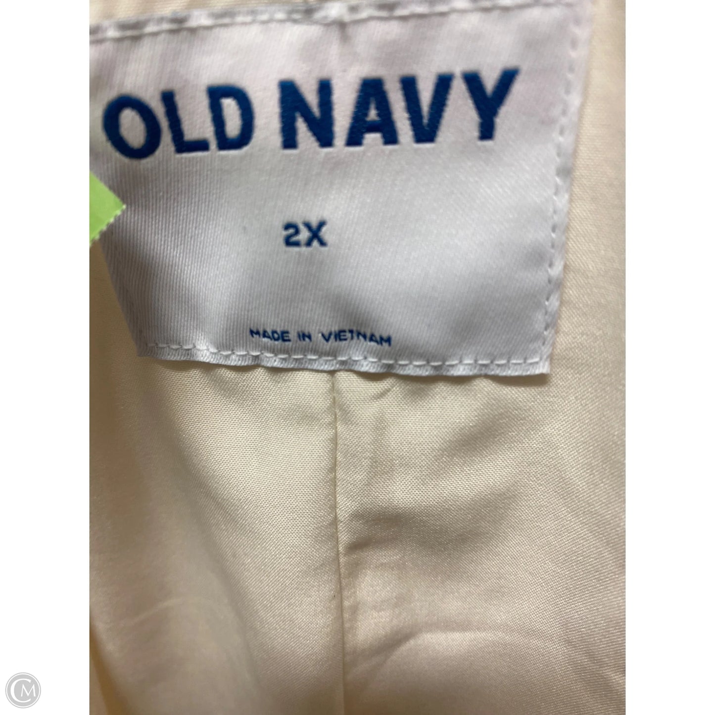 Blazer By Old Navy In Cream, Size: 2x