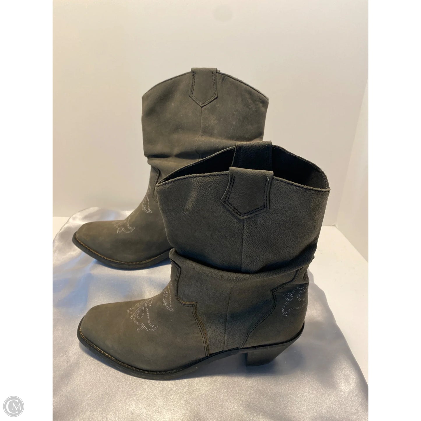 Boots Western By Clothes Mentor In Taupe, Size: 8.5