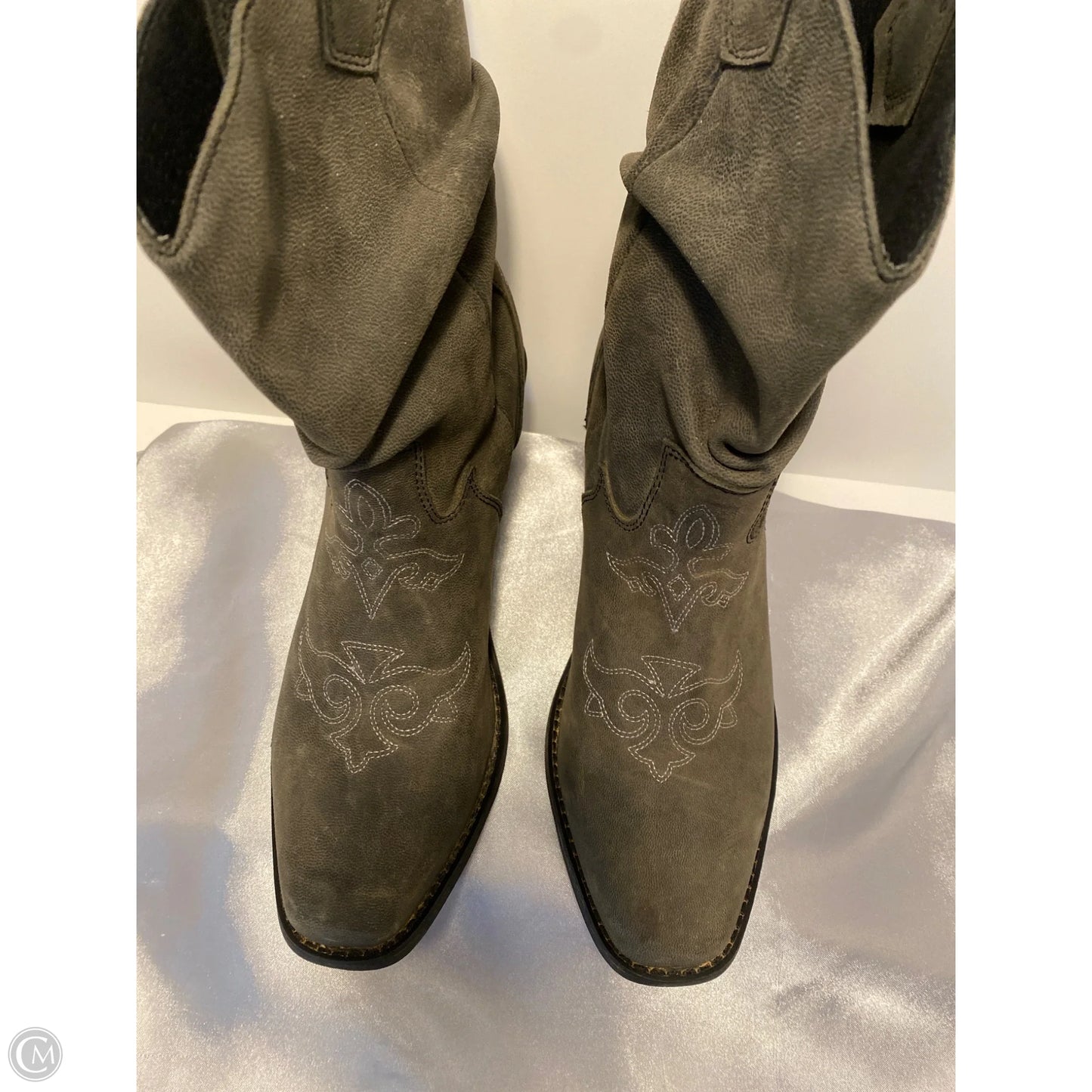 Boots Western By Clothes Mentor In Taupe, Size: 8.5