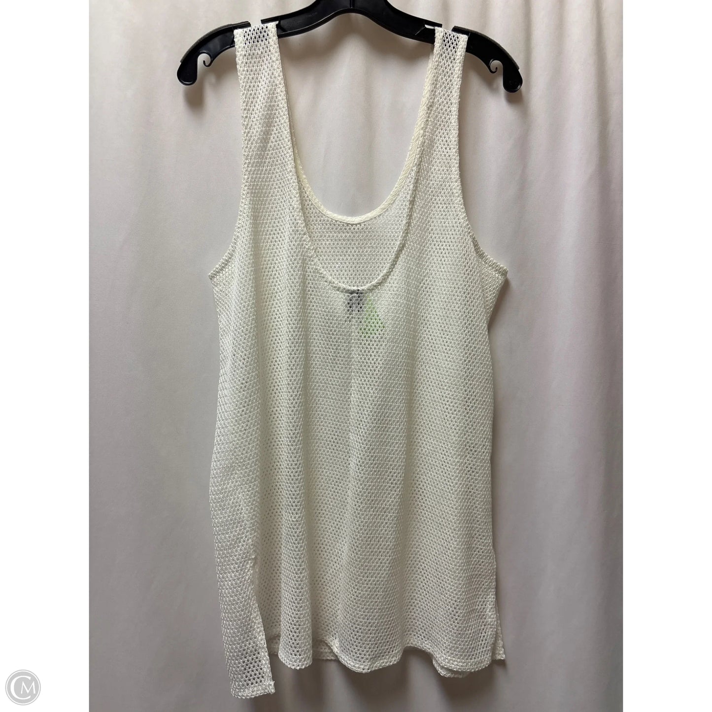 Swimwear Cover-up By Shade & Shore In White, Size: M