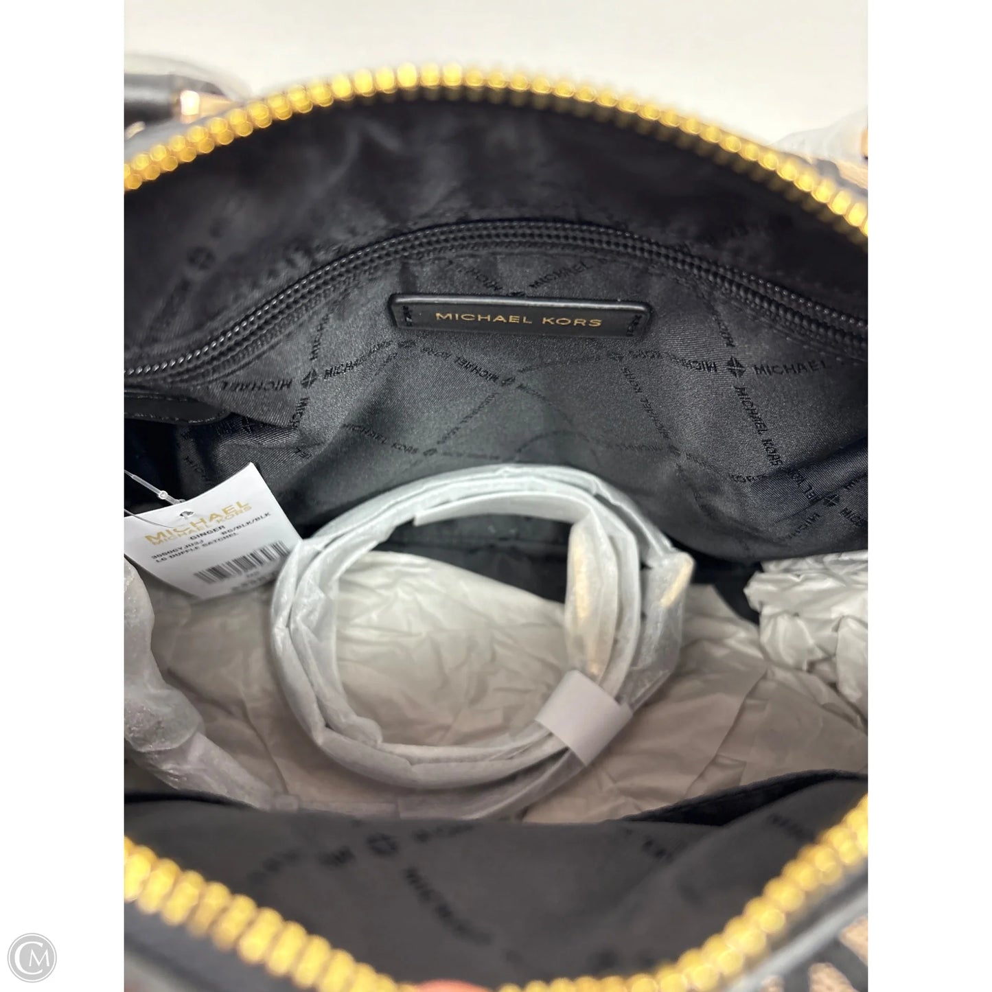 Crossbody Designer By Michael Kors, Size: Medium