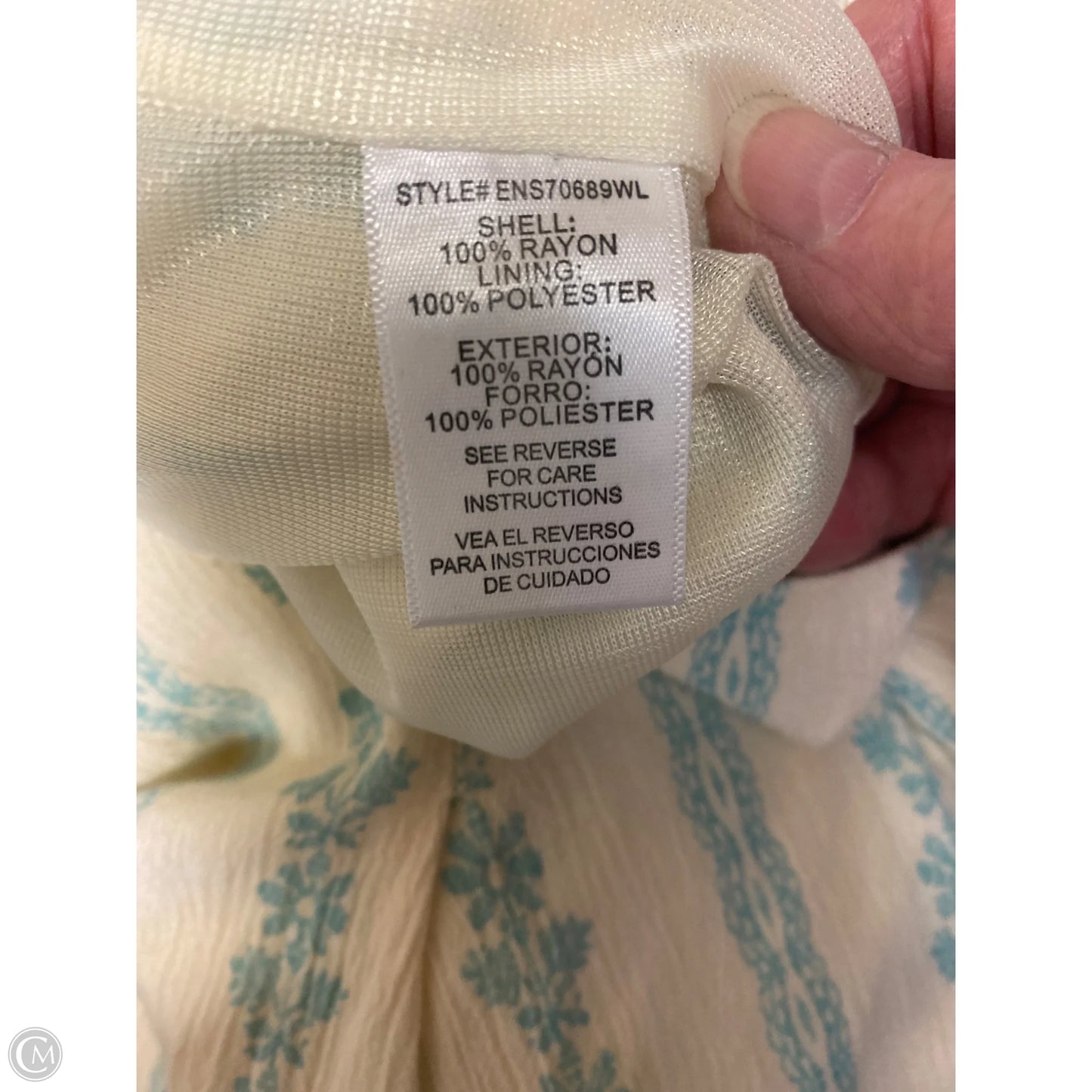 Pants other By Clothes Mentor In Cream, Size: L