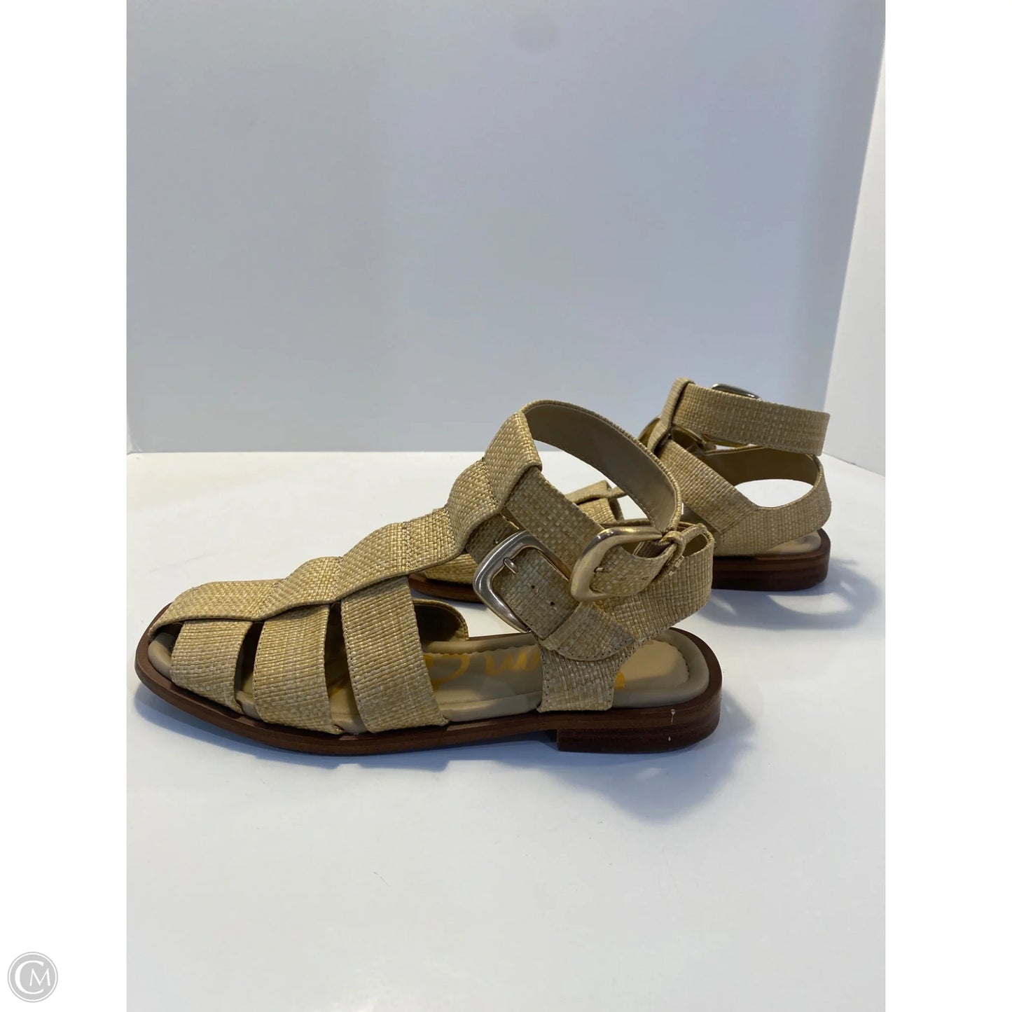 Sandals Flats By Sam Edelman In Tan, Size: 9