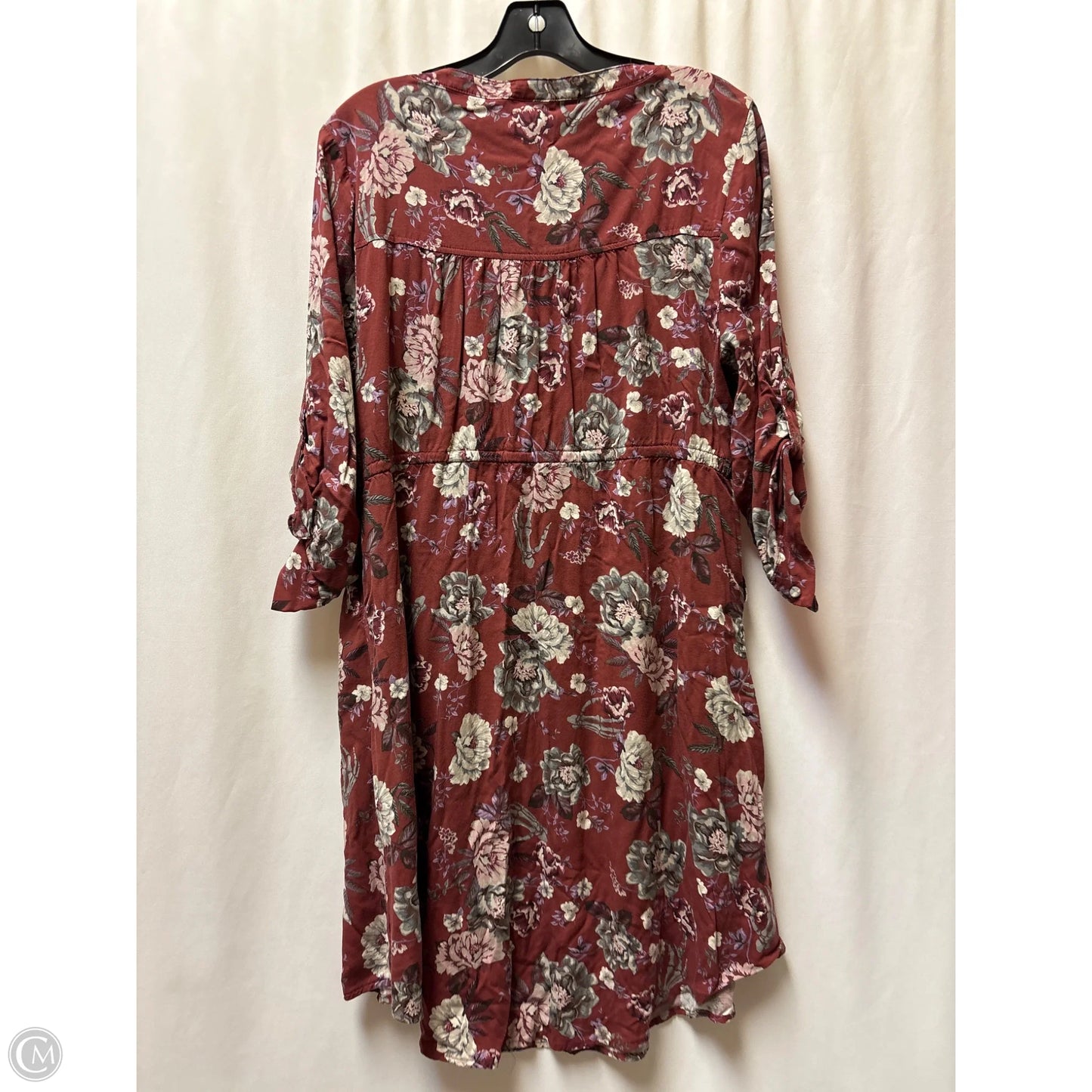 Dress Casual Midi By Torrid In Mauve, Size: 1x