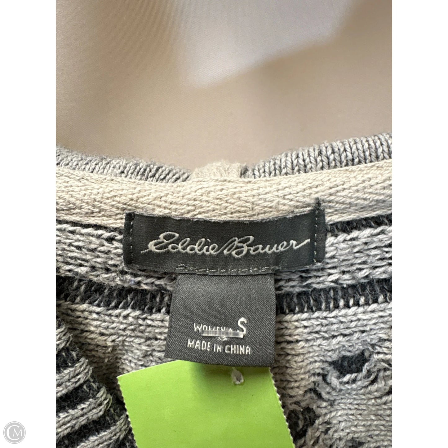 Sweater By Eddie Bauer In Grey, Size: S