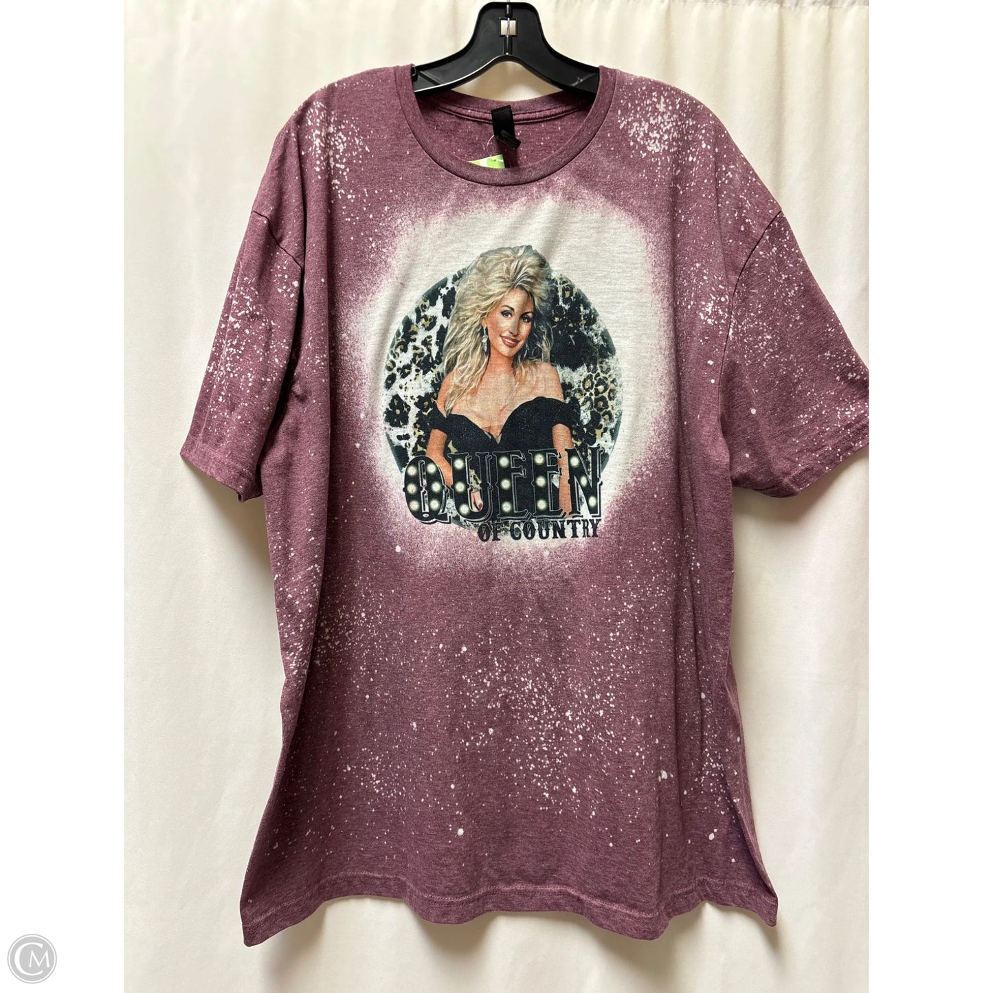Top Short Sleeve By Gildan In Purple, Size: 2x