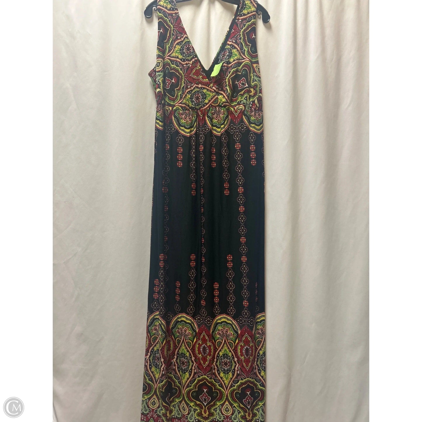 Dress Casual Maxi By Rhapsody In Black, Size: 2x