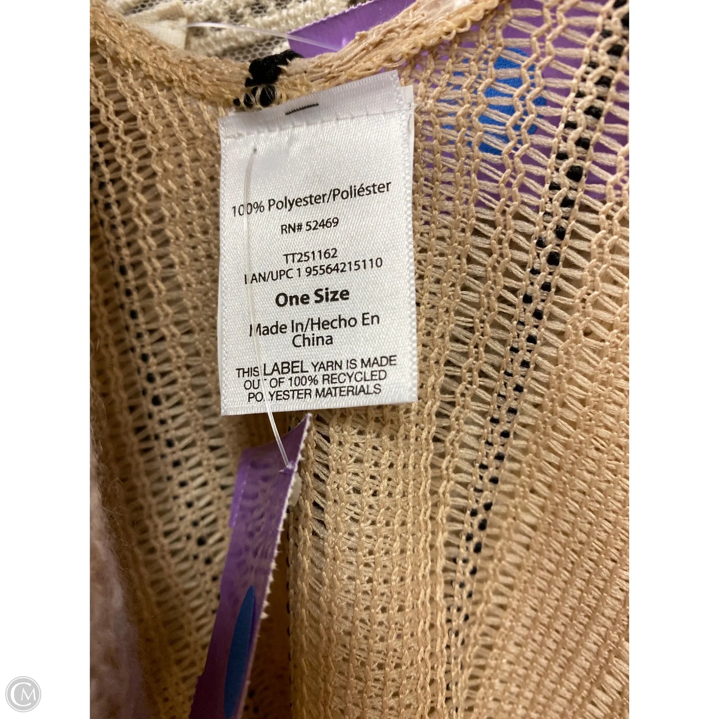 Cardigan By Clothes Mentor In Tan, Size: Osfm