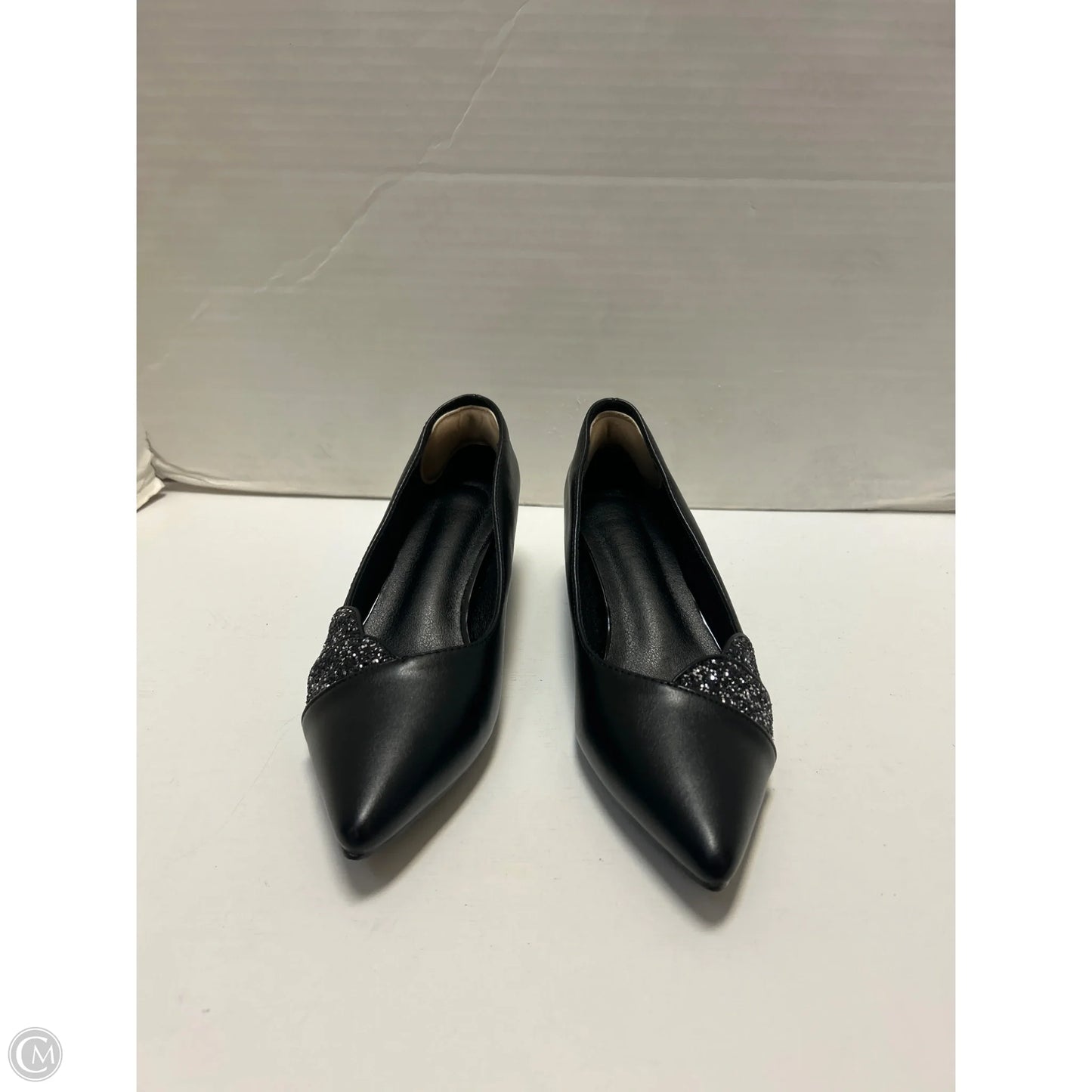 Shoes Heels Block By Clothes Mentor In Black, Size: 7.5