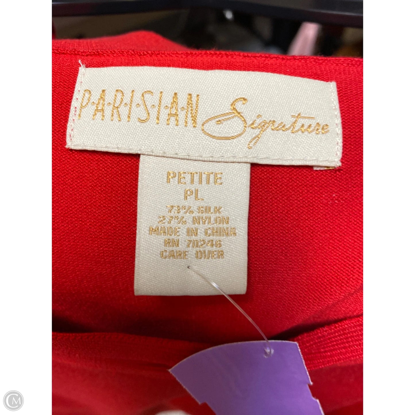 Top Short Sleeve By Clothes Mentor In Red, Size: Lp