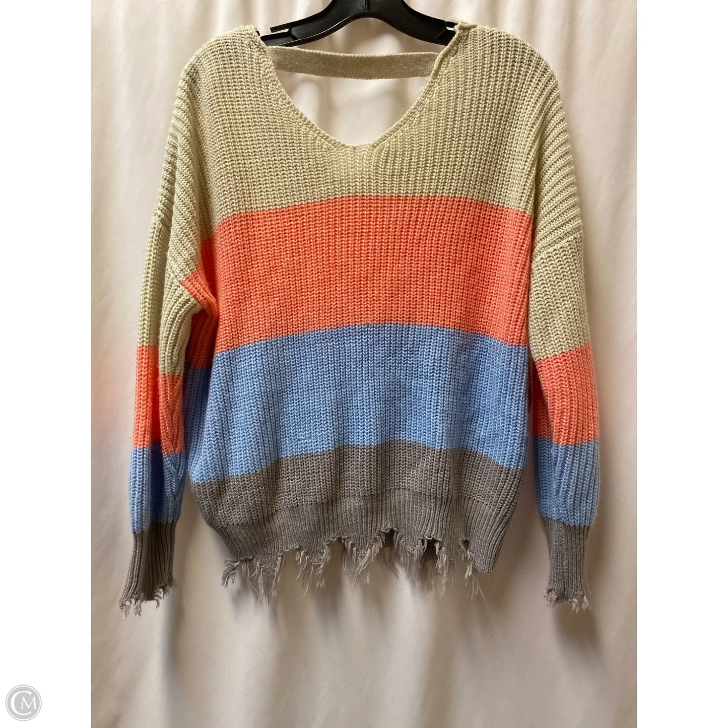 Sweater By Clothes Mentor In Tan, Size: Xl