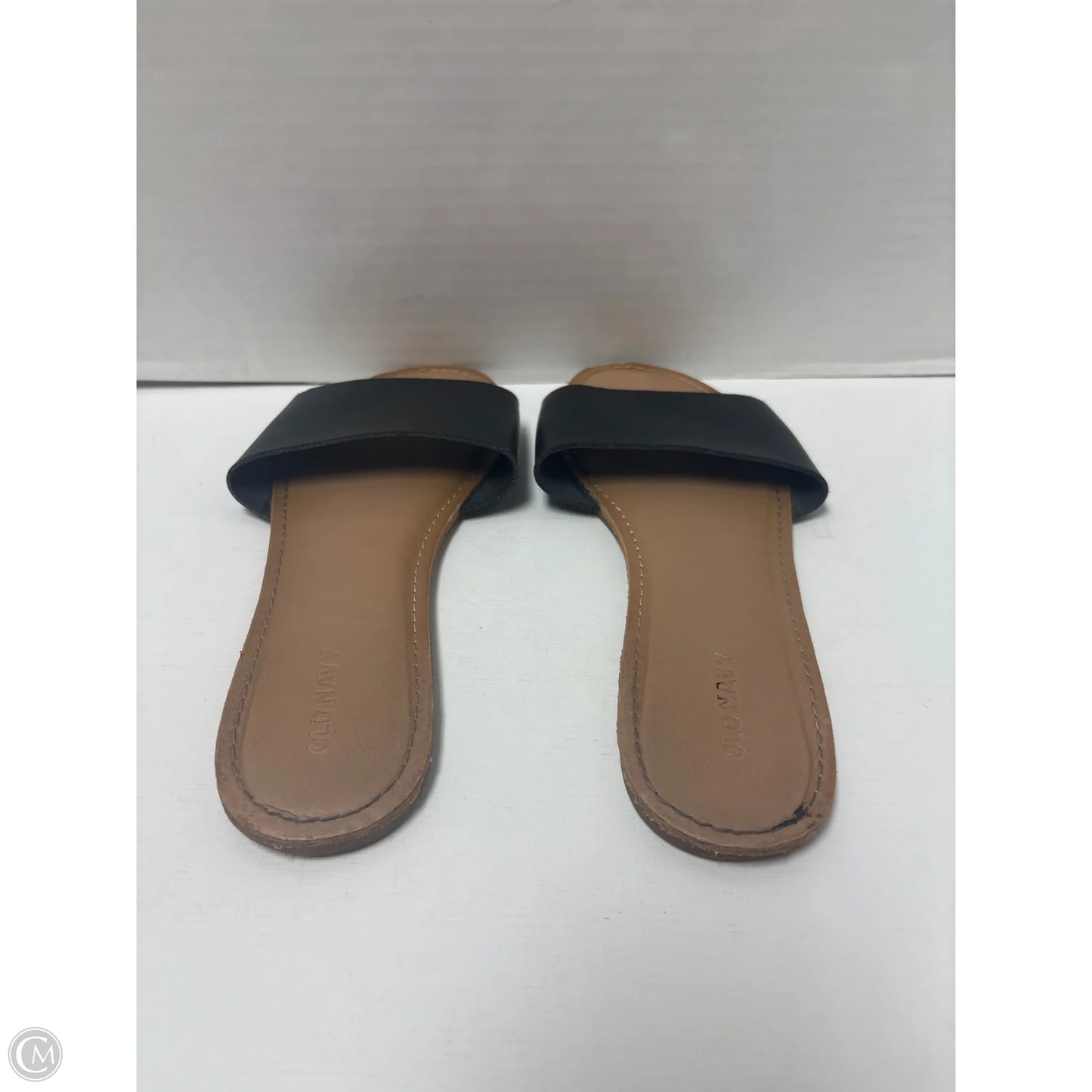 Sandals Flats By Old Navy In Black, Size: 8