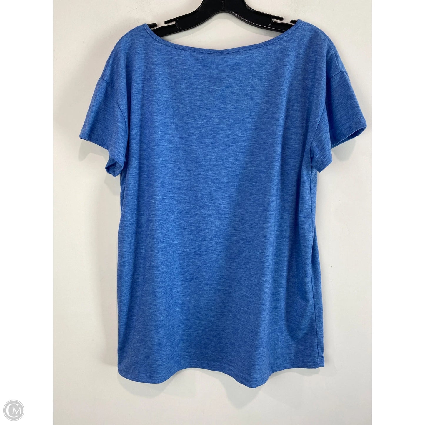 Top Short Sleeve By Clothes Mentor In Blue, Size: L