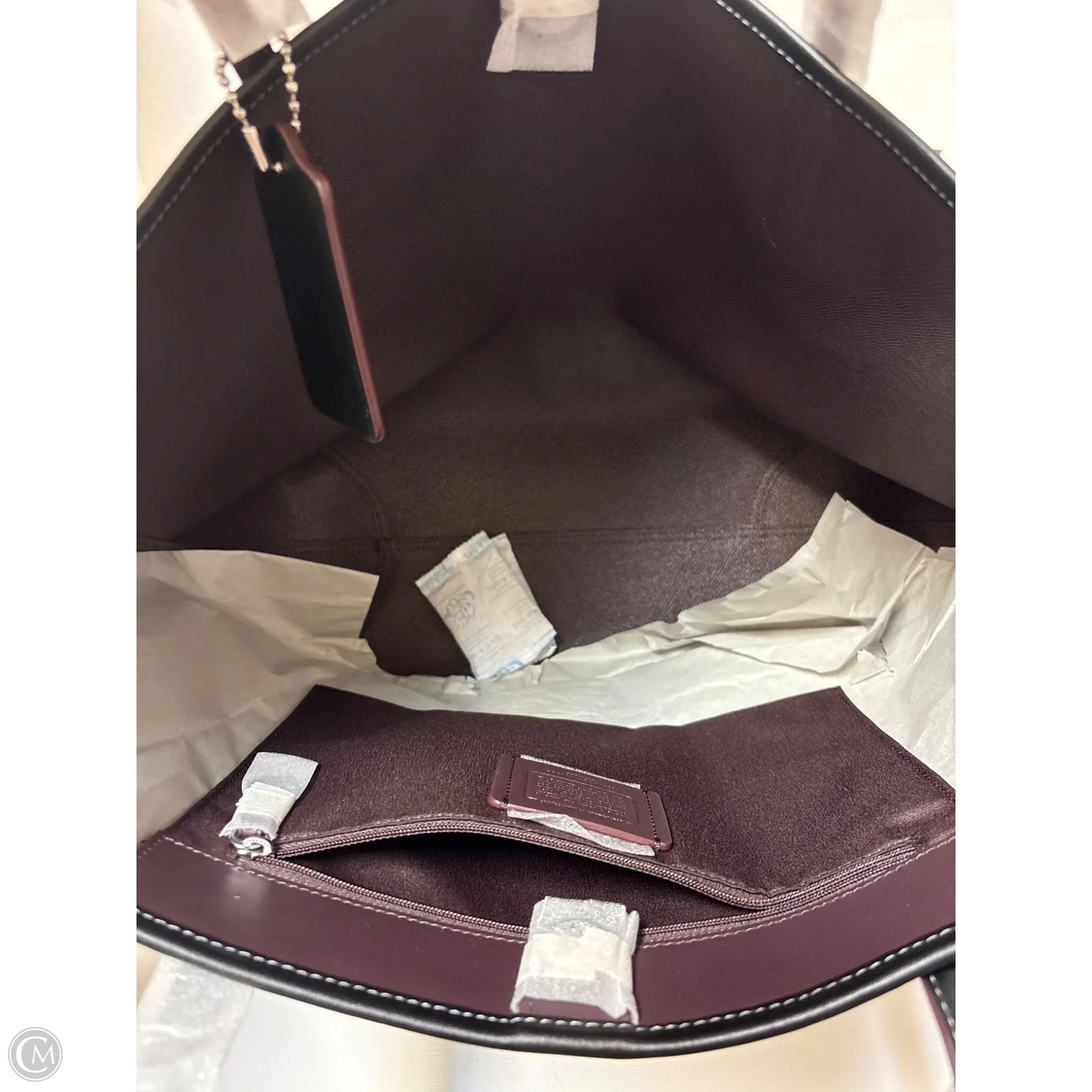Handbag Designer By Coach, Size: Large
