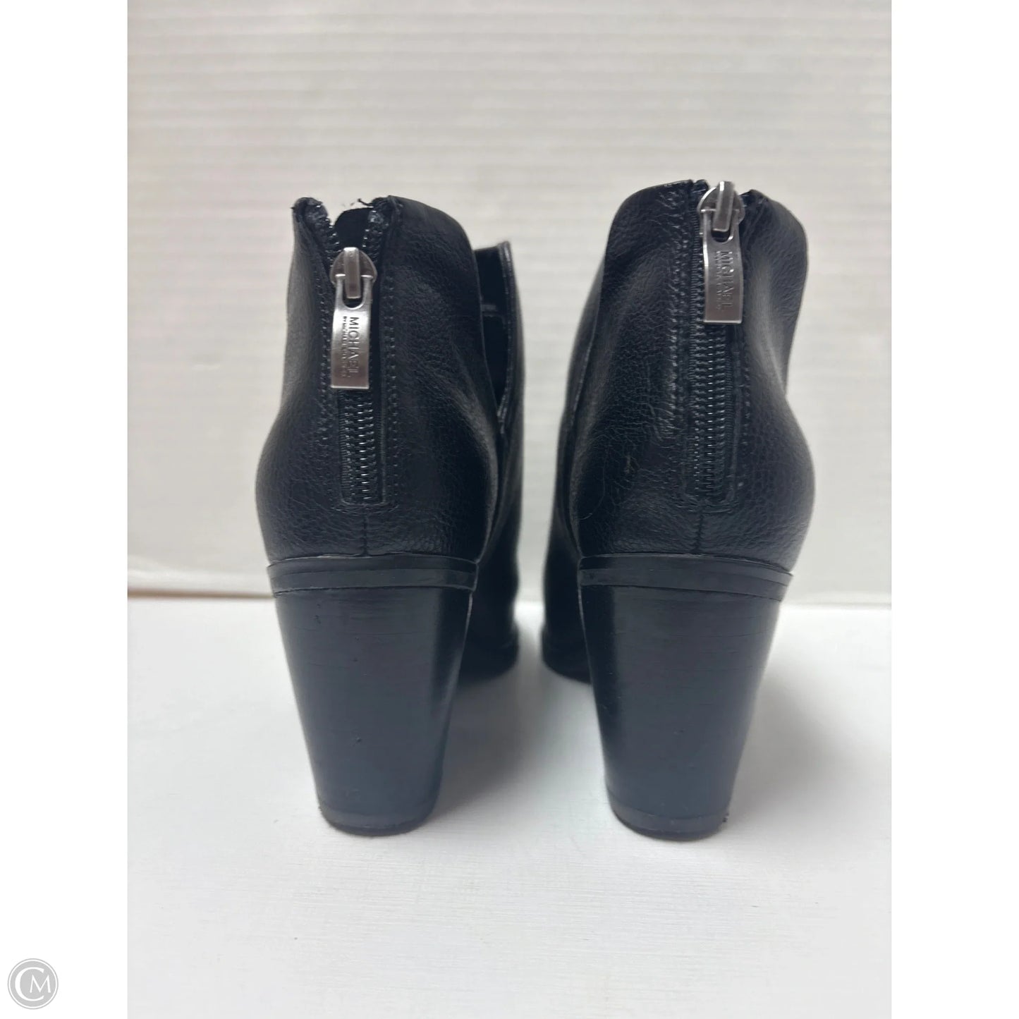 Boots Ankle Heels By Michael Shannon In Black, Size: 6