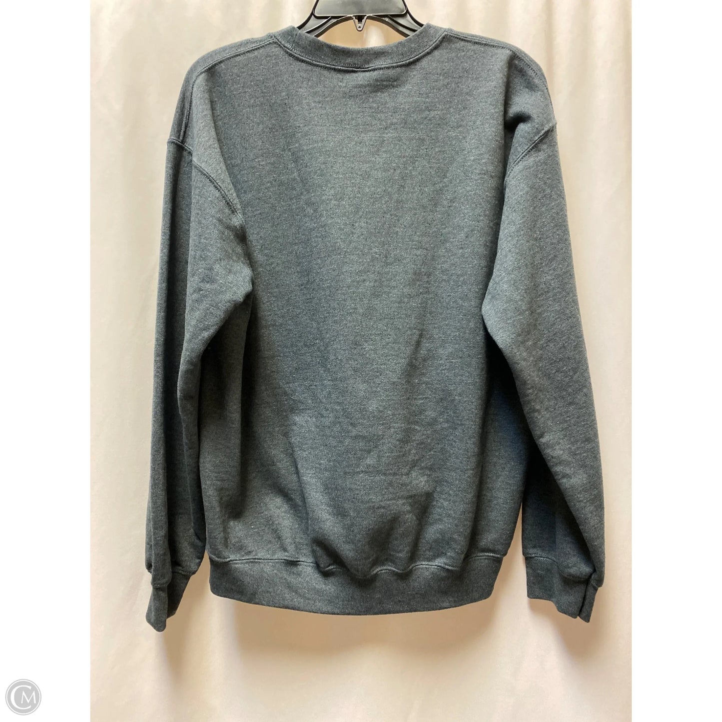 Top Long Sleeve By Clothes Mentor In Grey, Size: L