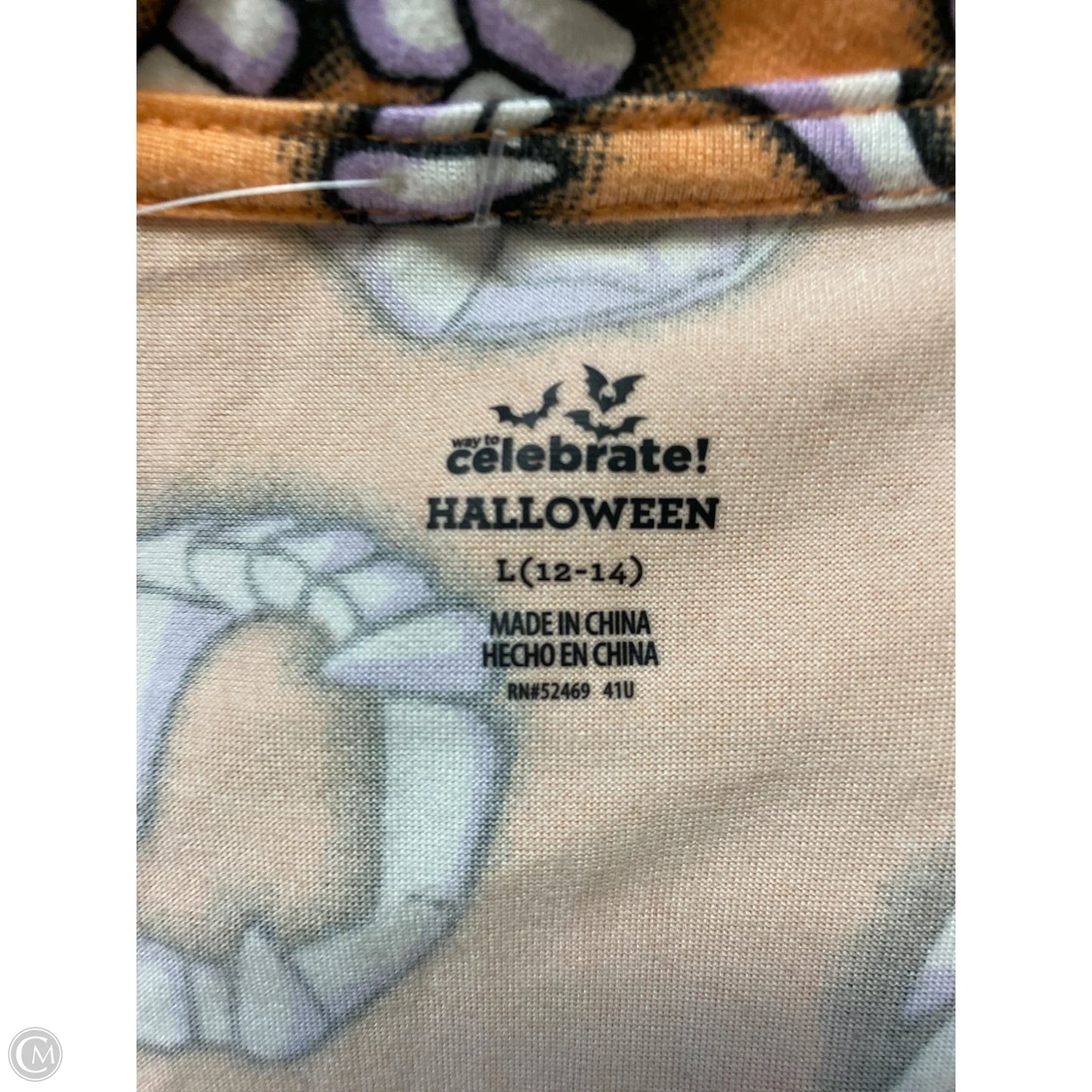 Pajamas 2pc By Clothes Mentor In Orange, Size: L