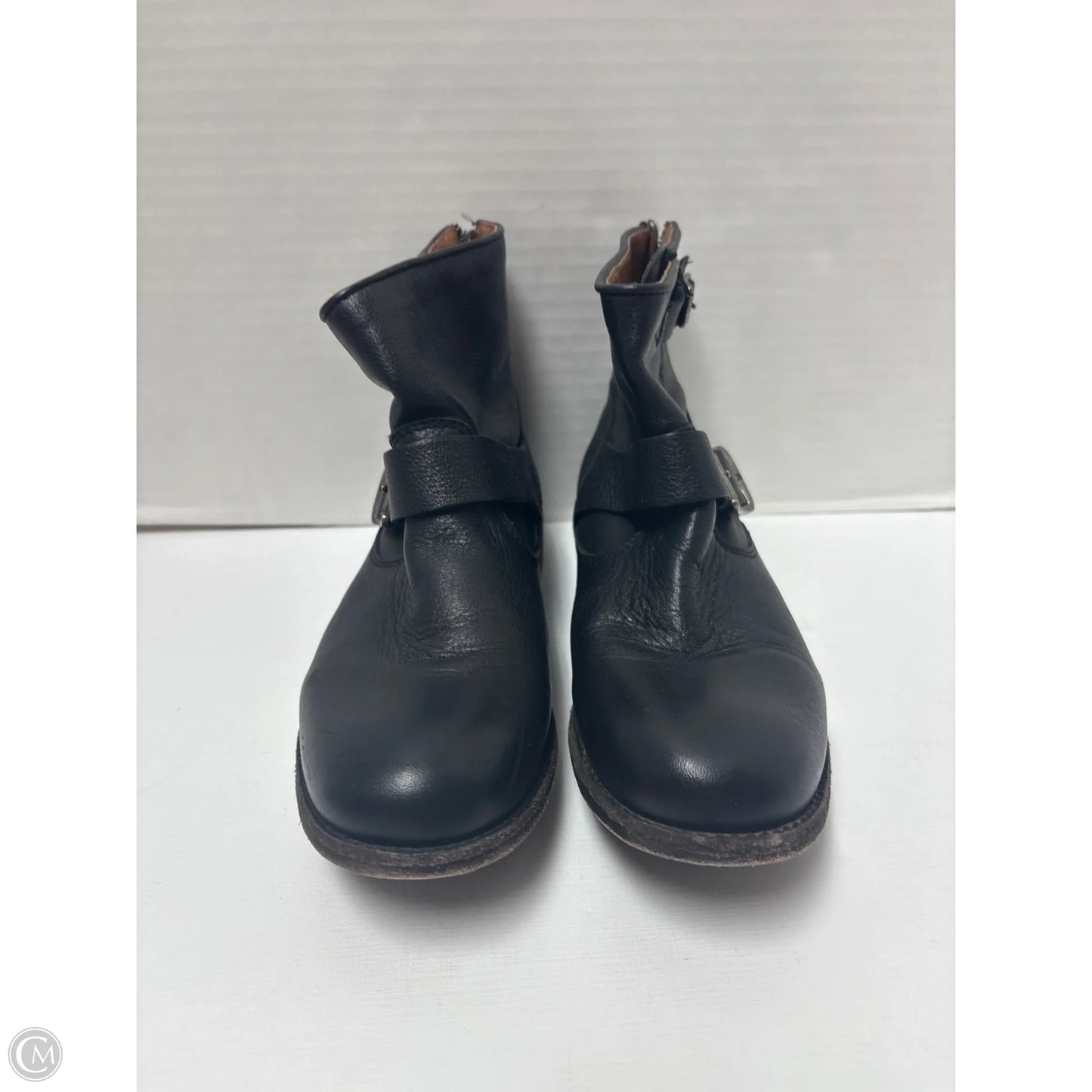 Boots Designer By Frye In Black, Size: 7.5