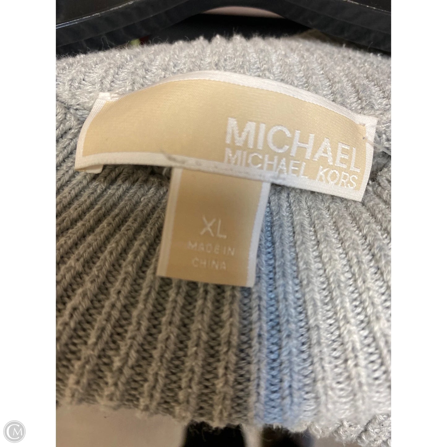 Sweater By Michael By Michael Kors In Grey, Size: Xl