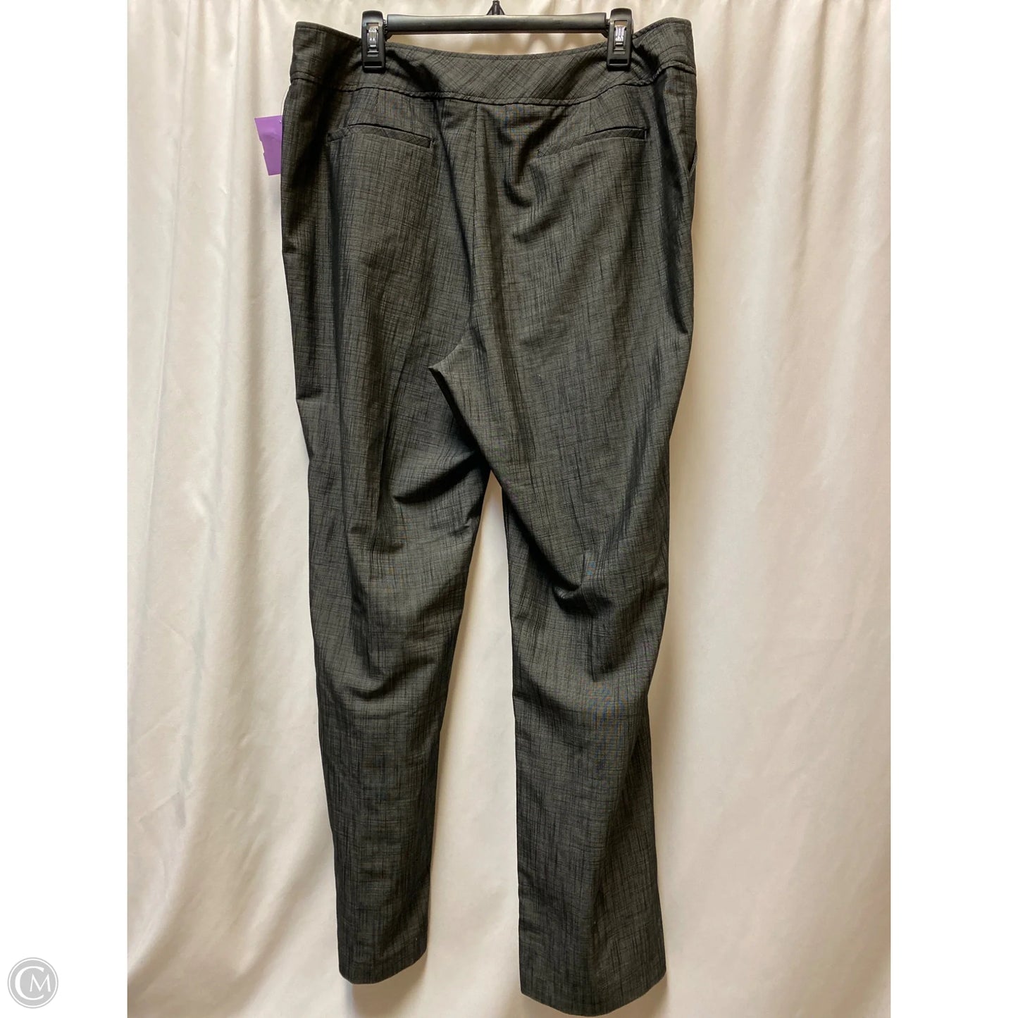 Pants Dress By Investments In Grey, Size: 16l