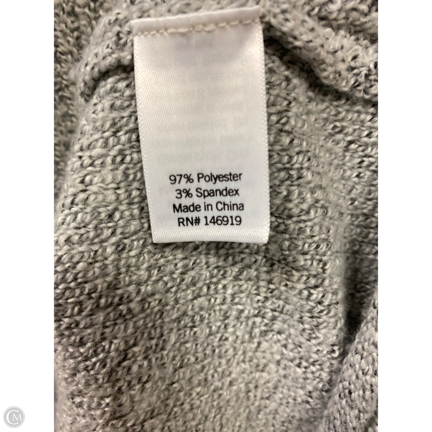 Sweater By Sonoma In Grey, Size: Xl