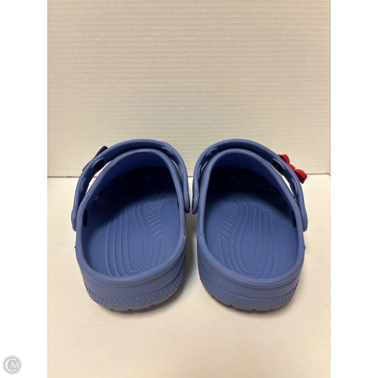 Sandals Flats By Crocs In Purple, Size: 9