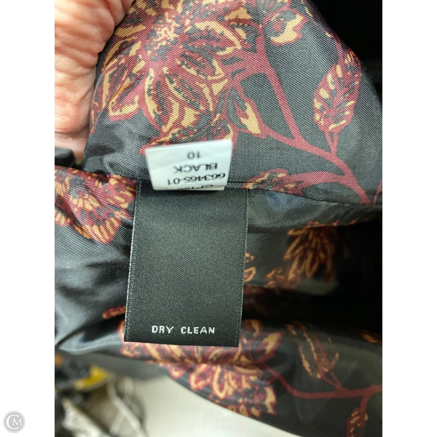 Coat Peacoat By Preston And New York In Black, Size: M